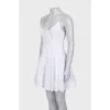 Fitted dress with thin straps