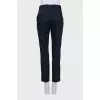Cropped trousers with pockets