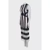 Knitted dress with slits on the sides