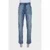 Men's jeans with skulls