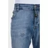 Men's jeans with skulls