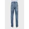 Men's jeans with skulls
