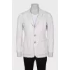 Men's Pinstripe Blazer