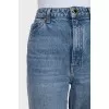 Blue high waist jeans