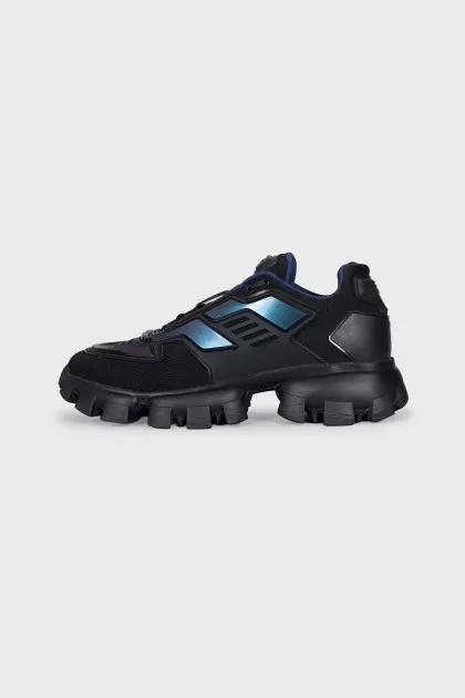 Men's sneakers made of textile and rubber
