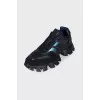 Men's sneakers made of textile and rubber