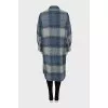 Cardigan with patch pockets and buttons