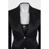 Trouser suit with a vest