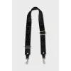 Black bag with massive buckle