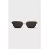 Geometric thin frame sunglasses