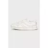Leather sneakers with logo