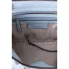 Selma blue leather bag
