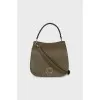 Green bag with golden logo