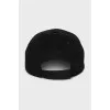 Wool cap with embroidered logo