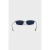Blue tinted sunglasses