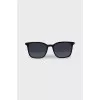 Black thin frame sunglasses