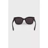 Brown wayfarer sunglasses