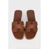 Brown Oran Slippers