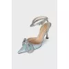 Sparkly shoes with rhinestones