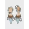 Sparkly shoes with rhinestones