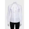 White printed shirt