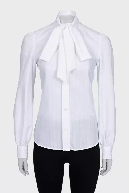 White printed shirt