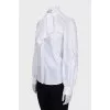 White printed shirt