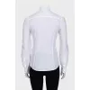 White printed shirt