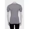Cashmere and silk t-shirt