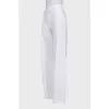 White jeans loose fit