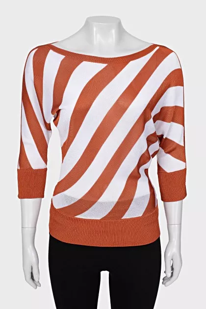 Striped slim fit t-shirt