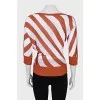 Striped slim fit t-shirt