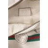 Leather waist bag with logo