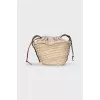 Woven raffia bag