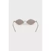 Sunglasses with gold frame