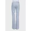 Light blue corduroy trousers