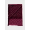 Wool scarf with print
