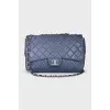 Double Flap leather bag