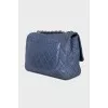 Double Flap leather bag