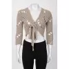Cropped Cashmere Cardigan