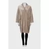 Velvet cardigan with buttons
