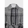 Cropped tweed jacket