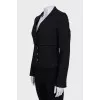 Jacket with a built-in vest