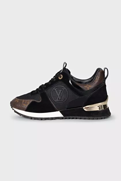 Run Away print sneakers