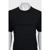 Straight T-shirt with logo on the back