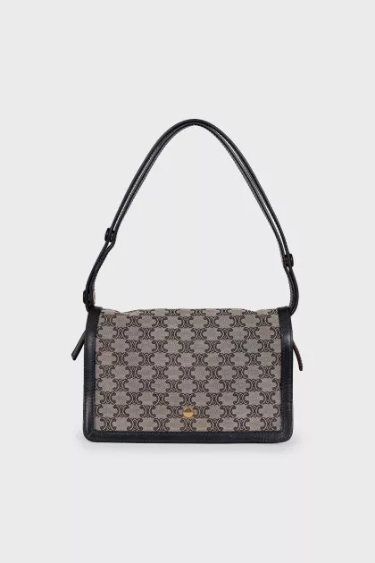 Textile bag with brand logo