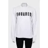 Sweatshirt with brand logo