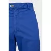 Men's straight-cut trousers in blue