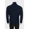 Men's zippered cardigan