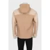 Men's reversible hooded jacket